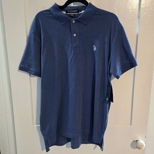 U.S. Polo Assn. Blue Polo Shirt